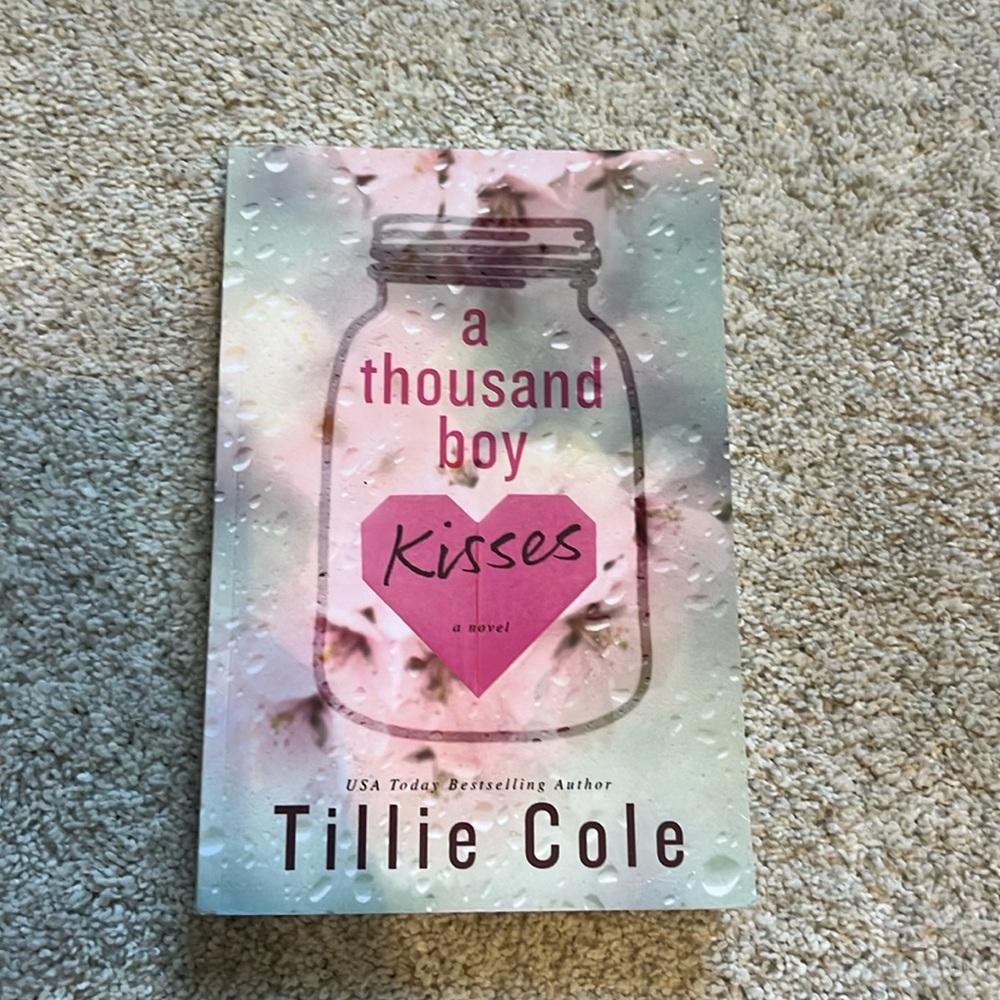Tillie Cole’s, “A thousand boy kisses” paperback book